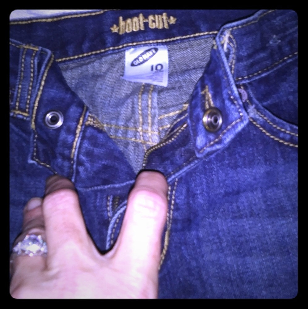 Old navy boot cut boy pants